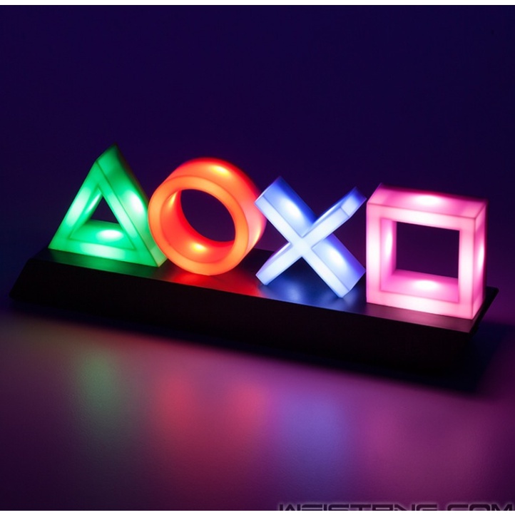 Đèn Led Gaming ps4 Để Bàn nhiều chế độ đèn nhấp nháy theo nhạc