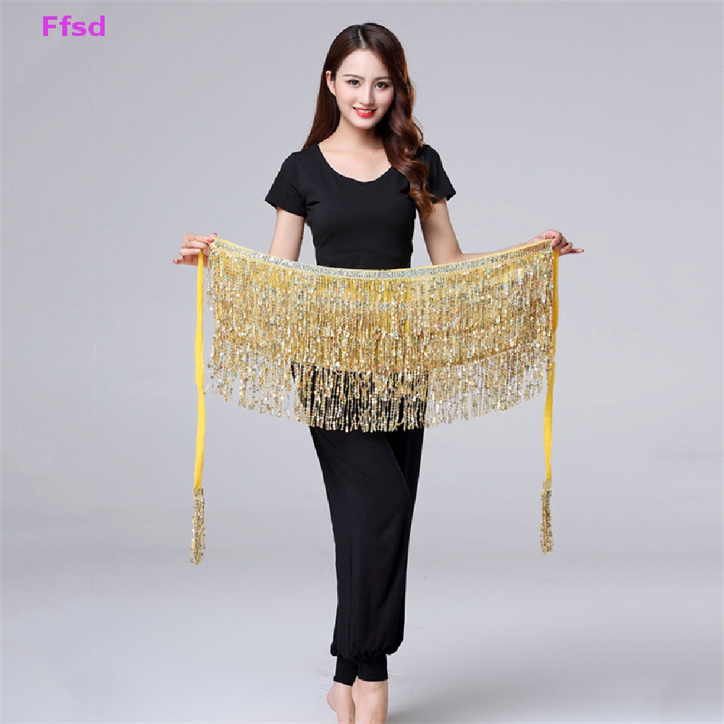 {Ffsd} Chân Váy Tua Rua Đính Kim Sa Ôm Hông Cho Nữ * Bán Chạy