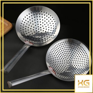 Vá inox có lỗ cán inox mẫu số 4 kích thước 28cm 30cm