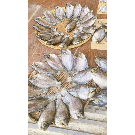 Khô cá sặc rằn siêu to size 8con/kg vừa ăn không mặn nhà em làm Cà Mau