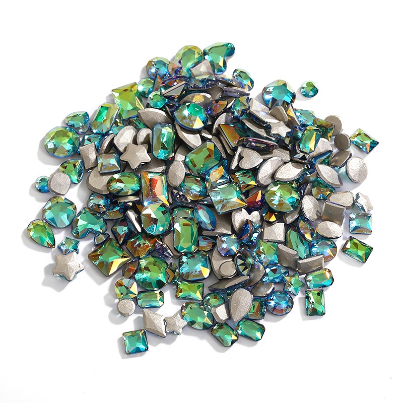 Miếng Dán Trang Trí Móng Tay Mặt Kính Chất Lượng Cao