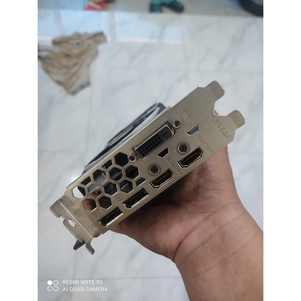 Vga - Card màn hình MSI RX 580 8gb full cổng, nguyên zin,  còn đẹp