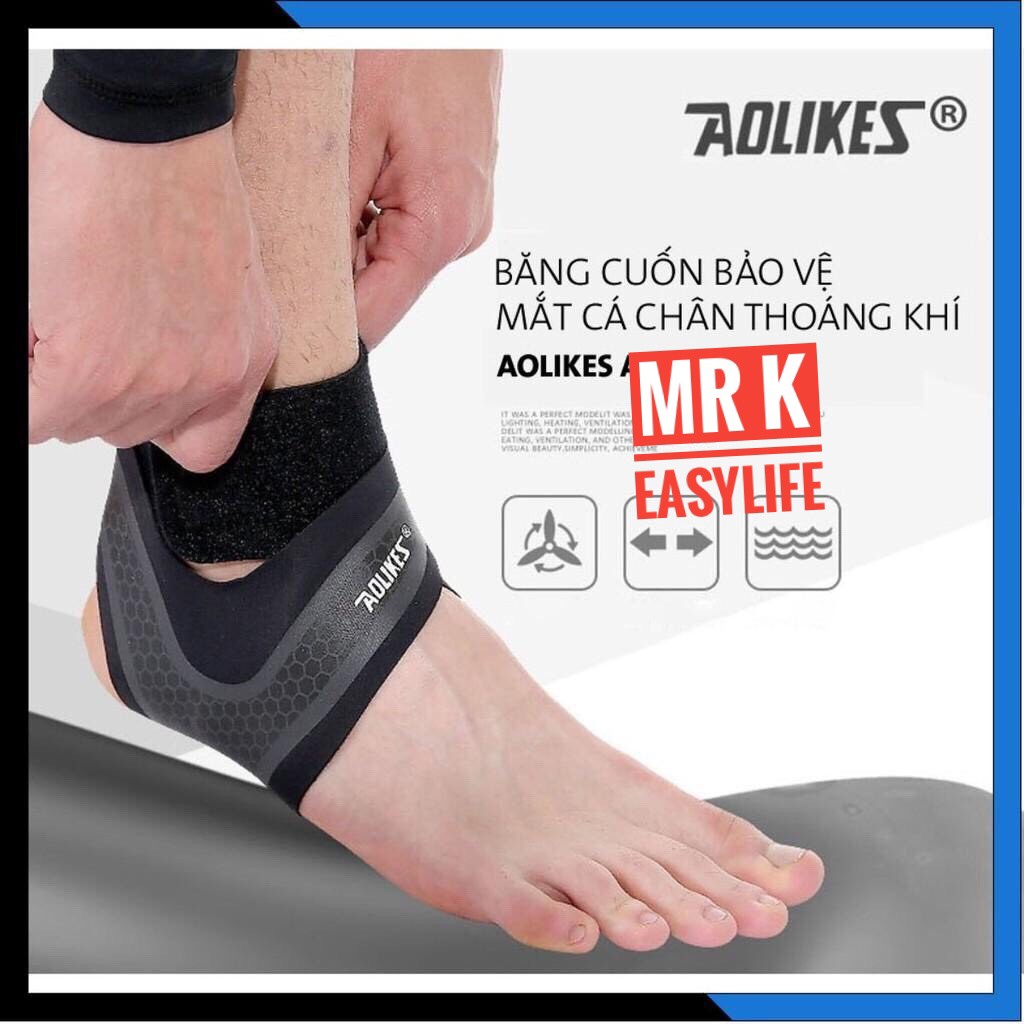 Băng Cổ Chân AOLIKES bảo vệ cổ chân, mắt cá dùng trong thể thao