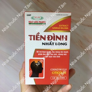 Tiền đình Nhất Long - Rối loạn tiền đình, chóng mặt, hoạt huyết
