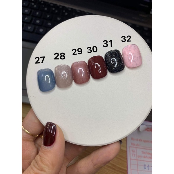 Sơn gel as chai đỏ nắp nhọn (sale siêu rẻ )