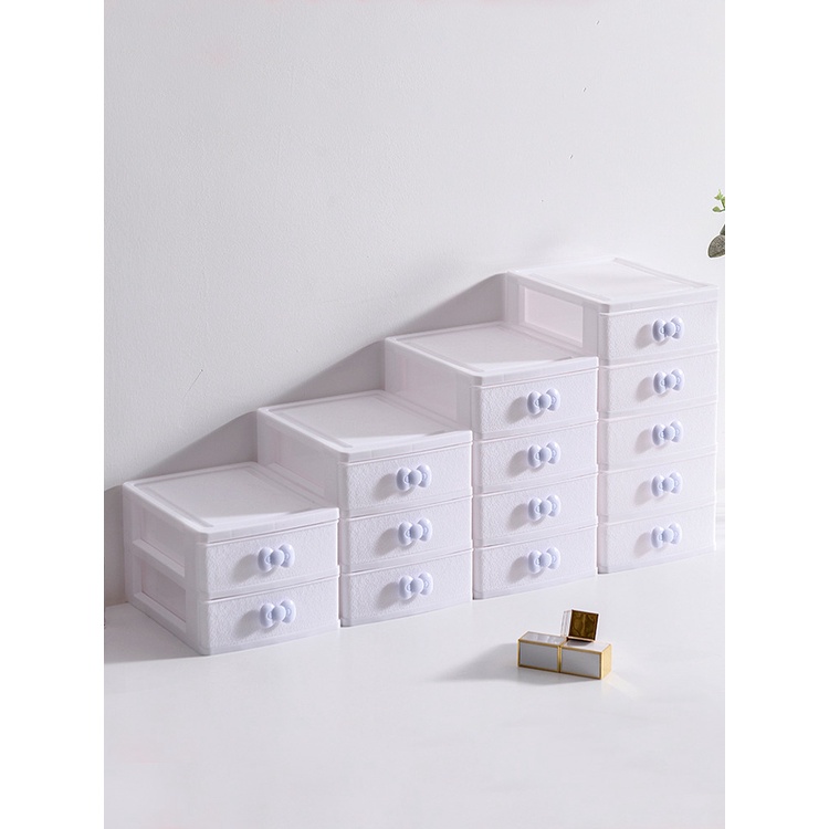 Hộp Đựng Đồ Trang Điểm Nhiều Ngăn Kéo Để Bàn Tiện Lợi