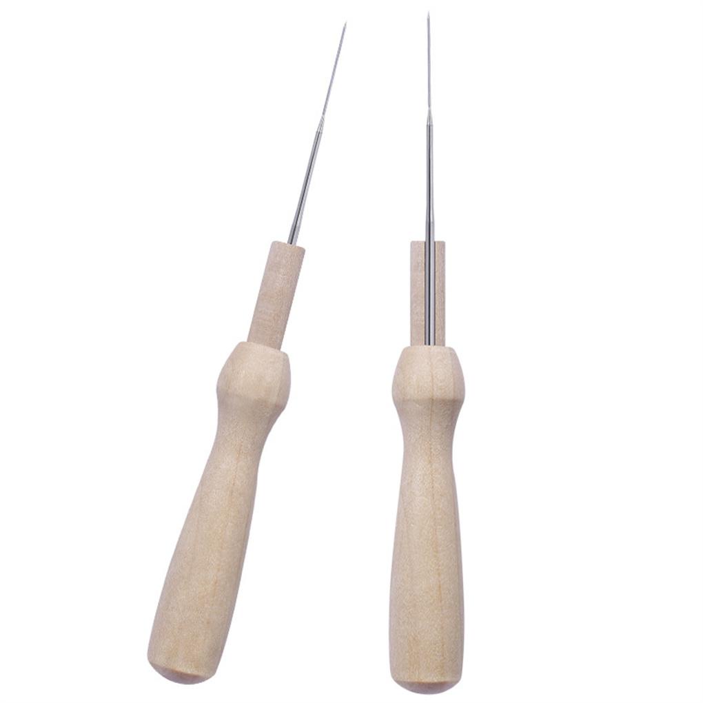 Set 5 Giá Đỡ Cầm Tay Bằng Gỗ Nỉ Dùng Để May Vá Đồ Thủ Công DIY