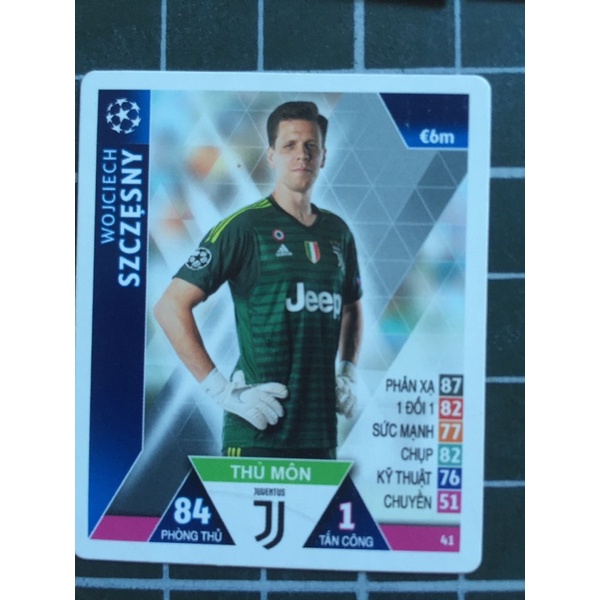 Thẻ cầu Thủ Bóng đá Topps