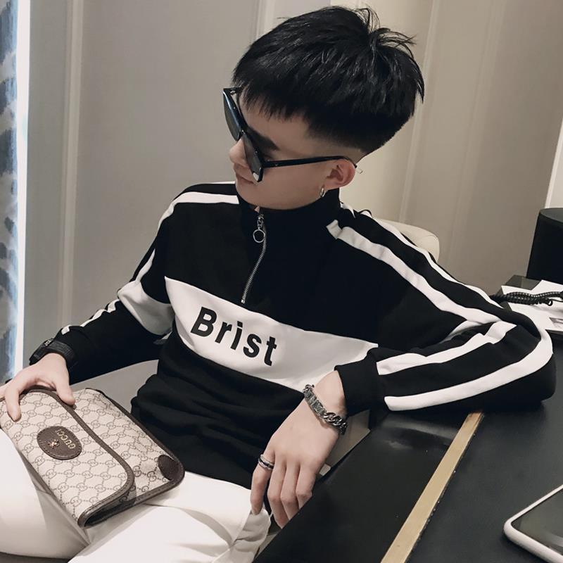 Áo Thun Nam Dài Tay Cổ Tròn Thời Trang Hàn