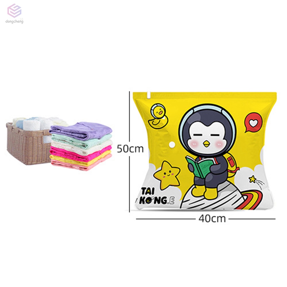 Túi Hút Chân Không Tiết Kiệm Không Gian Cho Quần Áo Gối Đồ Chơi