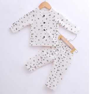 Bộ đồ quần áo trẻ em cao cấp họa tiết vintage style Hàn Quốc