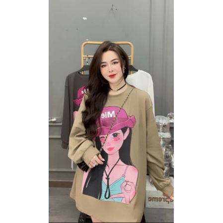 Áo sweater BIGSIZE Mie (60-90KG) MN15