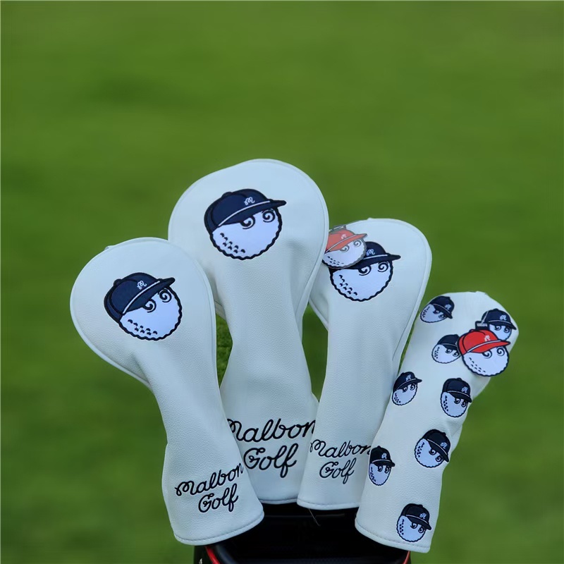 Bọc đầu gậy golf malbon cover gậy gỗ 1 3 5 recuse da PU cao câp