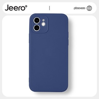 Ốp lưng JEERO mềm chống bẩn chống sốc Cho iPhone 14 13 12 11 Pro Max SE 2020 X XR XS 8 7 ip 6S 6 Plus YCS4