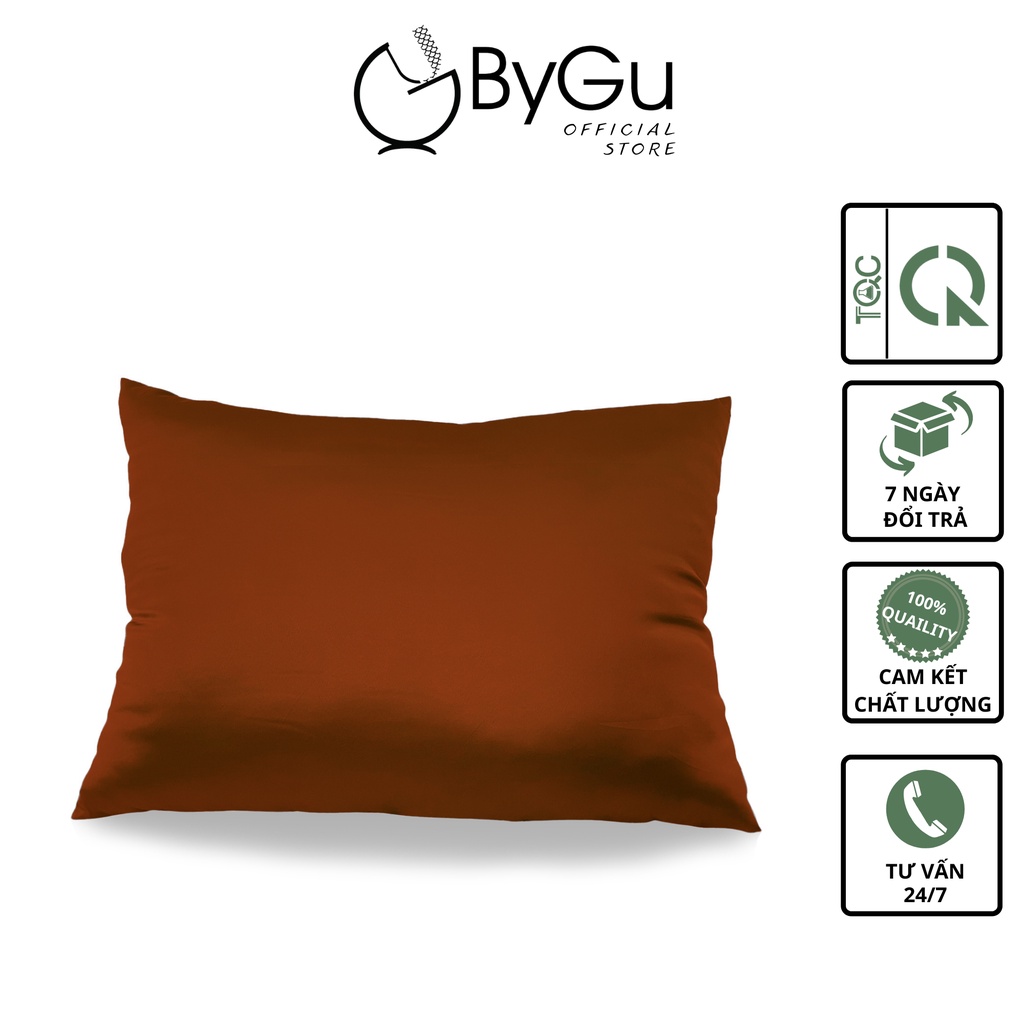 Ruột gối nằm lông vũ 50x70 cao cấp kháng khuẩn BYGU RGN02 - Freeship toàn quốc - Bảo hành 1 đổi 1