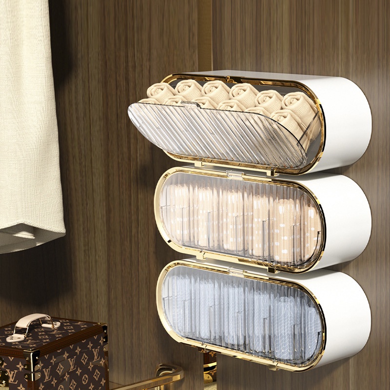 Hộp Đựng Đồ Lót / Vớ Cỡ Lớn Chia Ngăn Tiện Dụng Cho Gia Đình