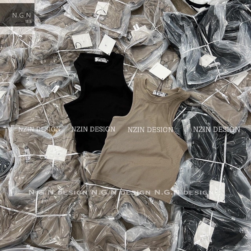 ÁO BA LỖ LEN TĂM 2 MÀU TÂY