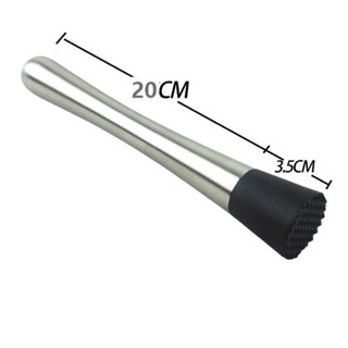 Chày Bar Dầm Pha Chế Cocktail Nhiều Size (chất liệu inox 304)