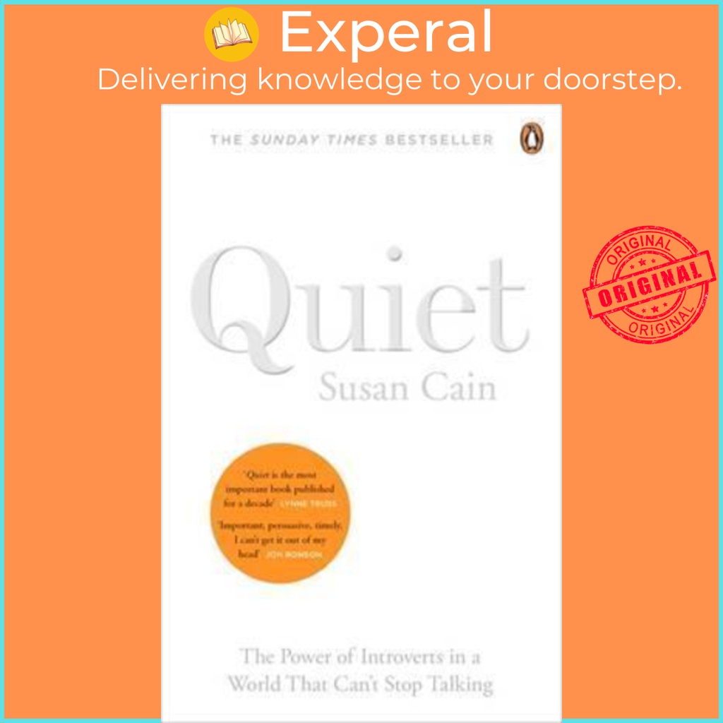 Sách - Quiet : The Power of Introverts in a World That Can't Stop Talking by Susan Cain (UK edition, paperback)