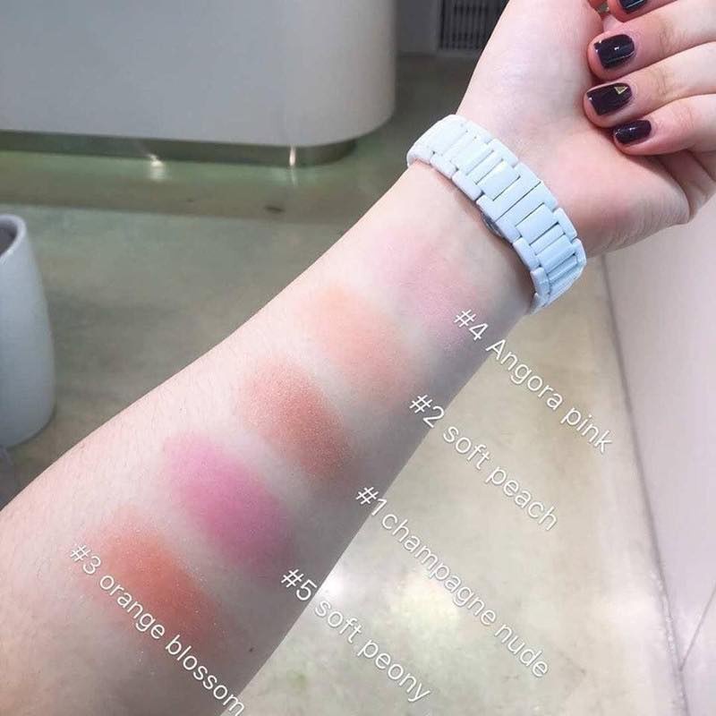 Phấn má hồng Klavuu Urban Pearlsation Natural Powder Blusher 5.5g-Màu hot