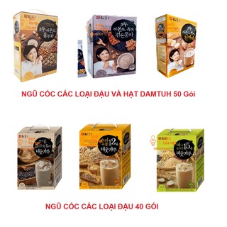 Bột ngũ cốc các loại hạt dinh dưỡng hàn quốc damtuh 10 gói lẻ