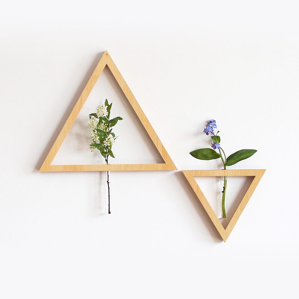 Khung treo hoa trang trí, decor tường đẹp, trồng cây thủy sinh, lọ hoa thủy tinh, trang trí hoa, lọ cắm hoa Minn-HH025