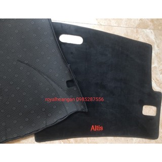 Thảm taplo nhung toyota atis 2008 đến 2024