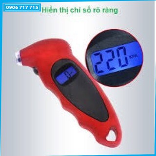 Đồng hồ đo áp suất lốp điện tử