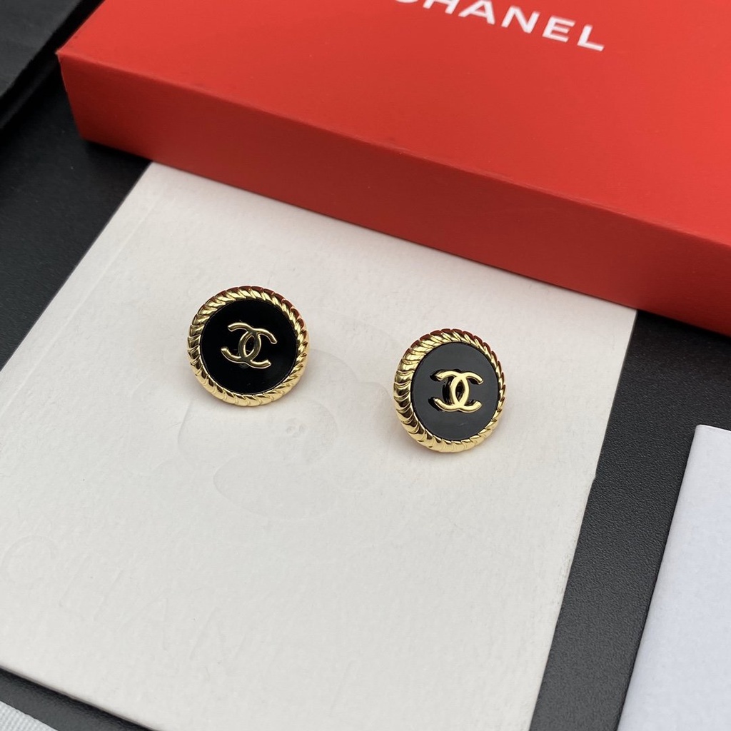 Khuyên Tai Tròn Khắc Chữ Bằng Thép Titanium Thời Trang Dành Cho Nữ