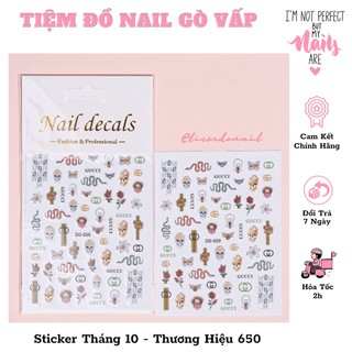 Sticker dán móng cập nhật tháng 10 - 650