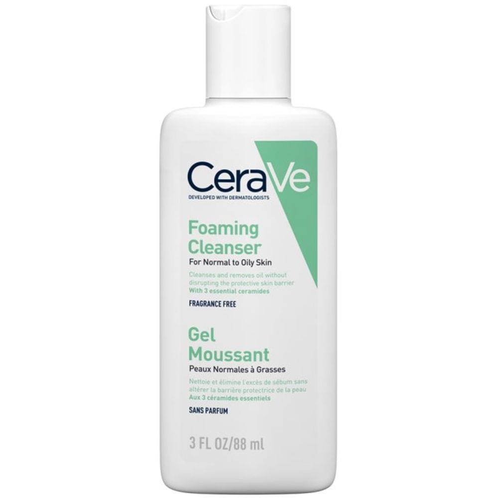 Sữa rửa mặt Cerave Foaming/Hydrating Cleanser làm sạch dịu nhẹ cho da