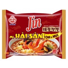 Mì jin hải sản vị tôm & mực ottogi 120g