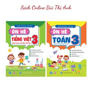 Sách - combo ôn hè toán và tiếng việt 3