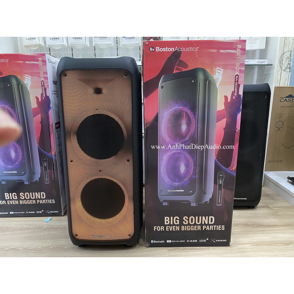 Loa KARAOKE Boston Acoustics PARTYBOX BA-1002PB