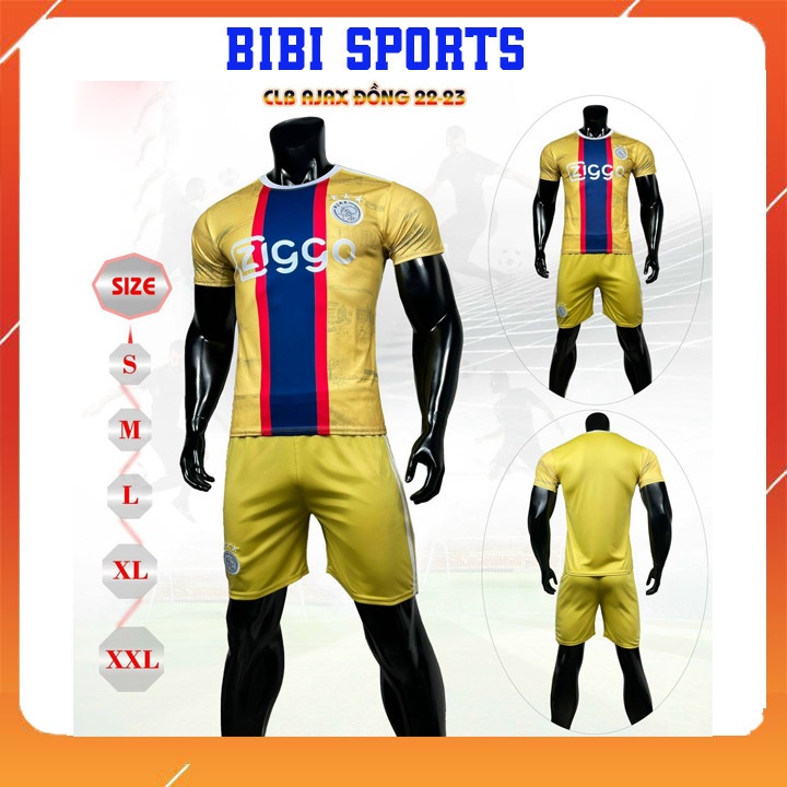 Áo bóng đá việt nam in tên bộ quần áo đá bóng nam Ajax hà lan BIBI SPORT đồ thể thao thun lạnh mẫu mới siêu sale hot2022