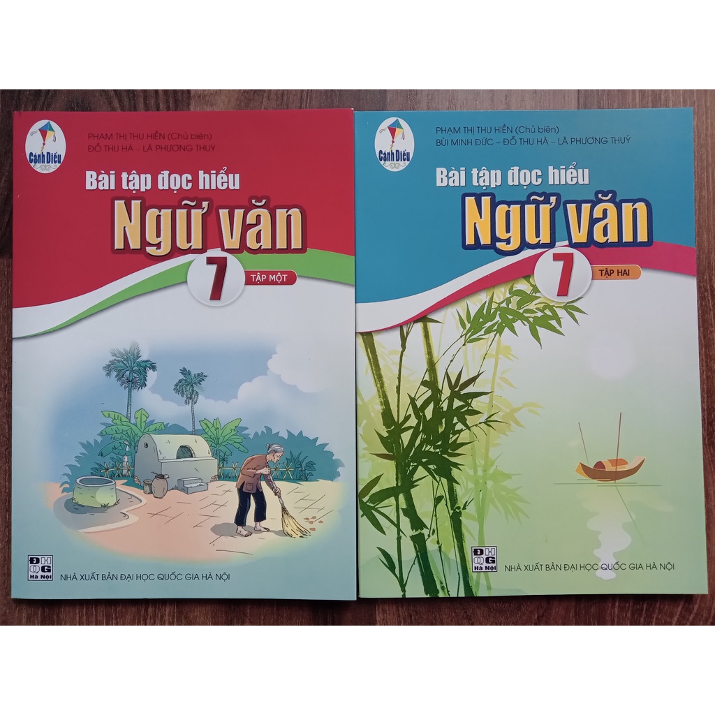 Sách - Combo Bài tập đọc hiểu Ngữ văn 7 - tập 1 + 2