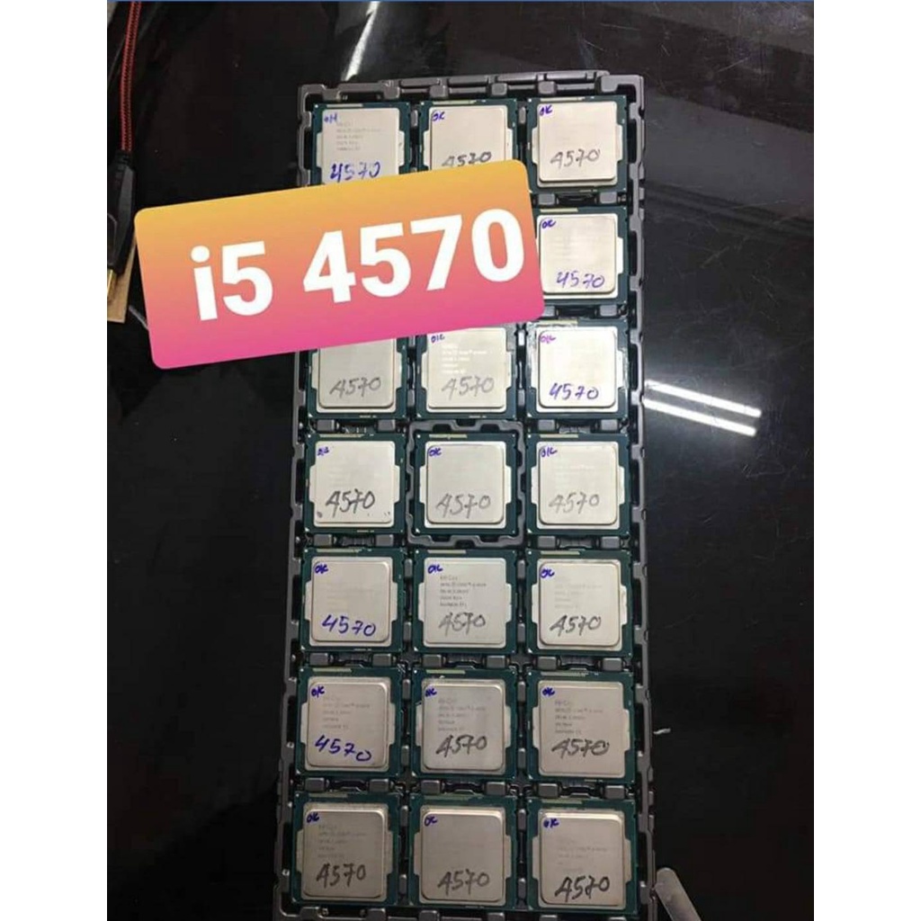Bộ vi xử lý CPU SOCKET 1150 main H81 i3 4130,i3 4150, i3 4160,4170, i5 4570,I5 4590, i5 4670,I7 4770, I7 4790....