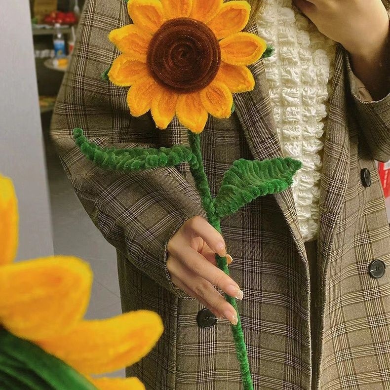 Hoa Hướng Dương Handmade Xinh Xắn Dành Cho Bé