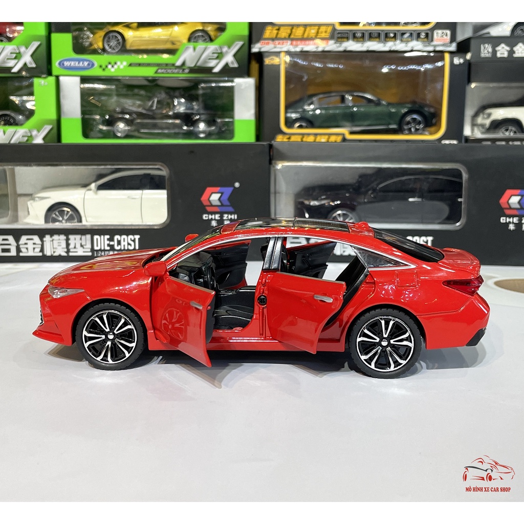 Mô hình xe hợp kim Toyota Avalon  tỉ lệ 1:24 của hãng Chezhi 3 màu