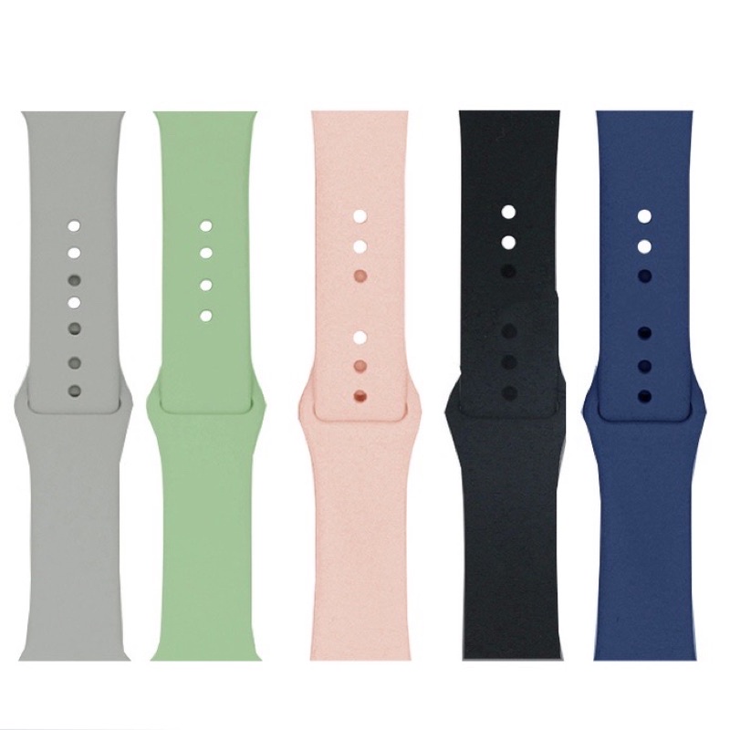 Dây Đeo Apple Watch Silicone Thời Trang, Đủ Size, Cực Bền