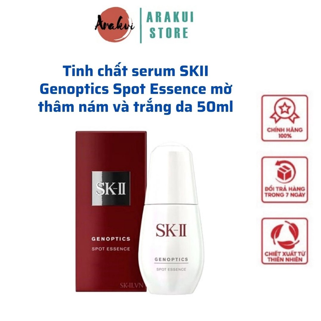 Tinh chất serum SKII Genoptics Spot Essence mờ thâm nám và trắng da 50ml Nhật Bản