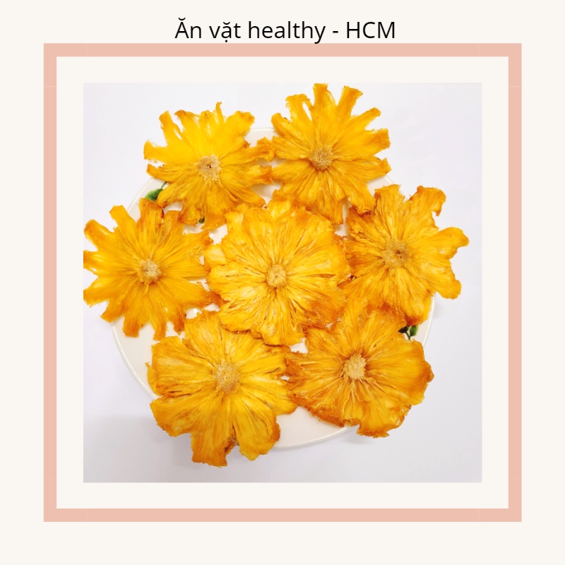 100gr Thơm (KHÓM) Sấy Dẻo Không Đường Cho Khách Dùng Thử
