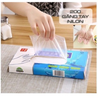 SET 200 GANG TAY NILON dùng 1 lần