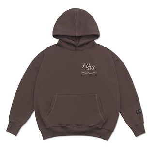 Áo Hoodie FUAS™ Typo Logo Choco Hoodie