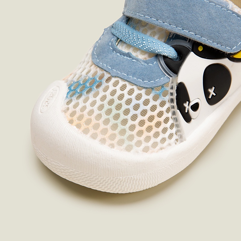 Sandal Cheerful Mario 2022 mớI có khóa dán cho bé chống trơn thoáng khí đế mềm