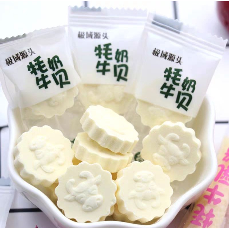 Kẹo sữa bò nguyên chất viên nén 250g/bịch