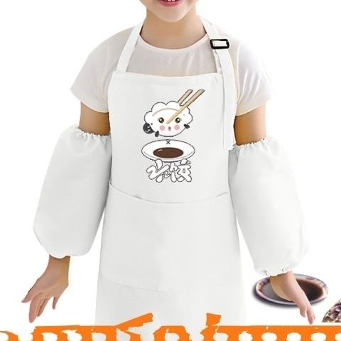 Tạp Dề Hóa Trang Đầu Bếp Chuyên Nghiệp Cho Bé