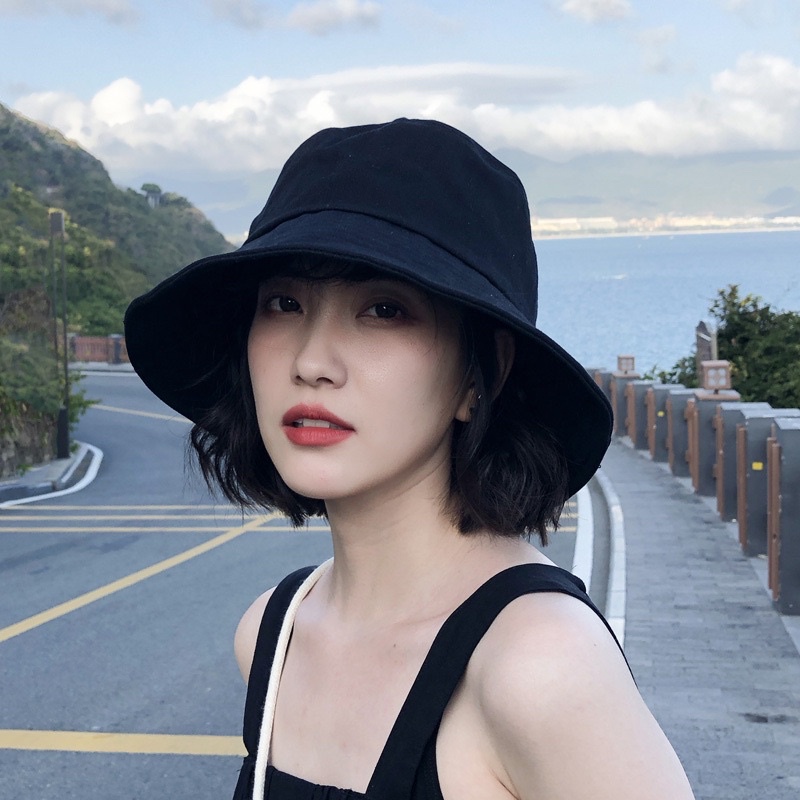 Mũ của phụ nữ mùa hè ngư dân mũ lớn che mặt bảo vệ chống tia cực tím mũ chống nắng mũ lớn vành mũ đi xe đạp ngoài trời