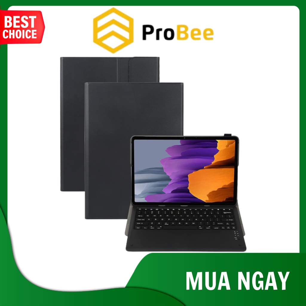 Bao da kèm bàn phím Smart keyboard case dành cho Samsung Galaxy Tab S7 Plus/S7 Fe /S8 Plus 12.4 inh