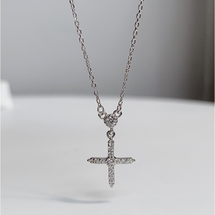 Vòng cổ Hình Thánh Giá Thiết Kế Đơn Giản Sang Trọng Cho Nữ